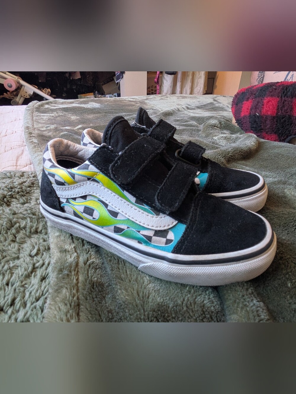 Velcro Vans Kids 13